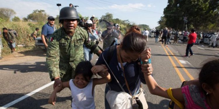 La tensión con migrantes hondureños continuará