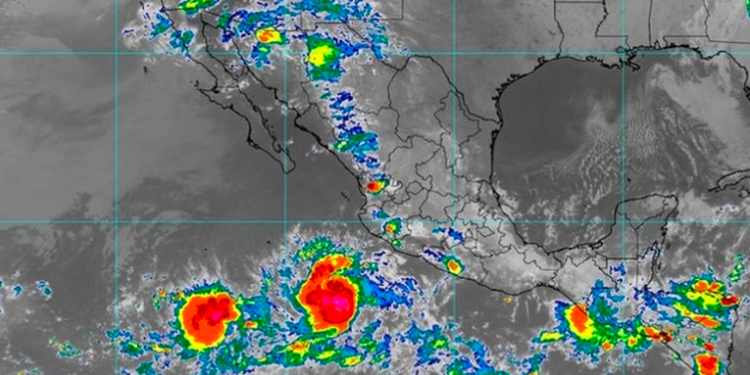 La tormenta tropical Orlene se fortalece en el Pací­fico mexicano y podrí­a convertirse en huracán