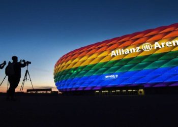 La UEFA prohí­be usar los colores LGTBI+ en el partido entre Alemania y Hungrí­a