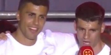 La UEFA sanciona con un partido a Morata y Rodri por el cántico 'Gibraltar es español'