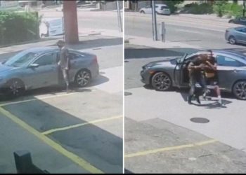 Ladrón intenta robar el carro de un luchador de la UFC