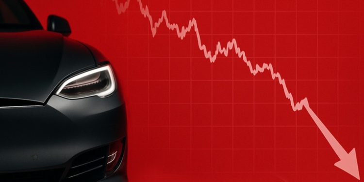 Las acciones de Tesla se desploman en medio de la disputa entre Trump y Musk