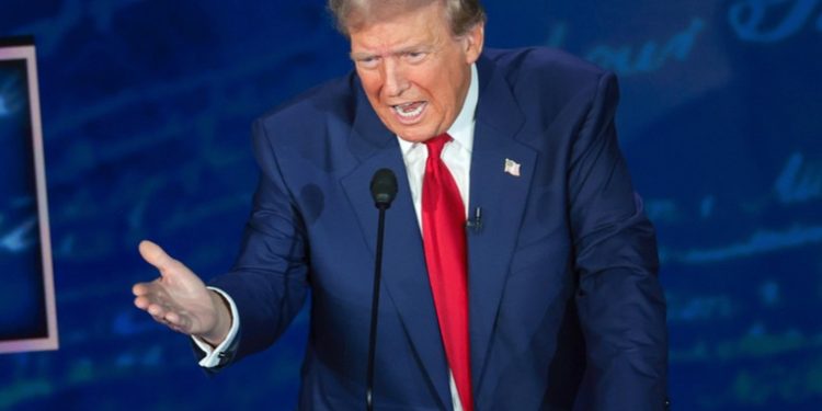 Las acciones de Trump Media caen tras el debate Harris-Trump