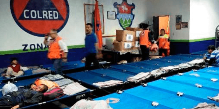 Las bajas temperaturas han provocado que varios albergues sean habilitados en territorio nacional