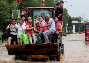 Las inundaciones dejan ya más de trescientas ví­ctimas mortales en China