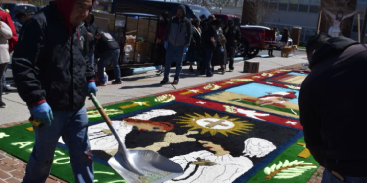 Latinomericanos en el área de Washington celebran la Semana Santa