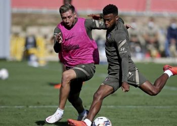 Lemar y Herrera del Atlético de Madrid dan positivo a coronavirus