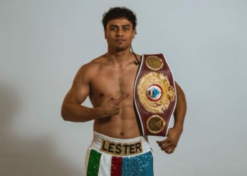 Lester Martí­nez defenderá por 1ra vez su tí­tulo