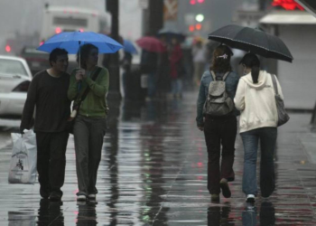 Leves lluvias podrí­an presentarse en territorio nacional a partir de este martes por la noche