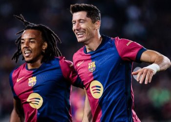 Lewandowski certifica la buena racha del FC Barcelona tras vencer 1-0 a un Getafe que no levanta cabeza