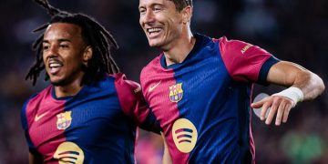 Lewandowski certifica la buena racha del FC Barcelona tras vencer 1-0 a un Getafe que no levanta cabeza