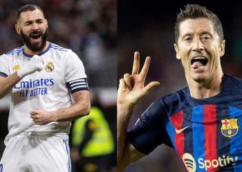 Lewandowski y Benzema, dos rachas opuestas que se cruzan en el Clásico