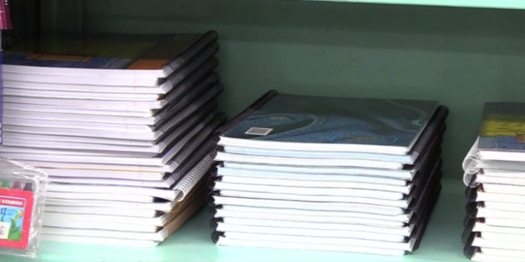 Librerí­as inician a surtir listas de útiles escolares