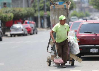 Limpieza en calles de la capital se mantiene en fiestas durante las fiestas de fin de año