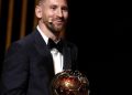 Lionel Messi ganó su octavo balón de oro