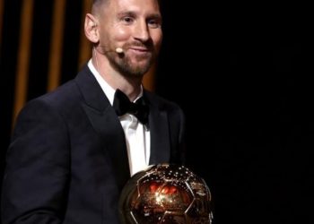 Lionel Messi ganó su octavo balón de oro