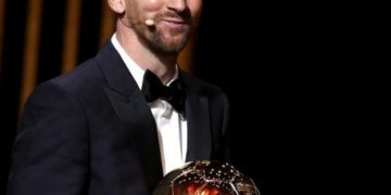 Lionel Messi ganó su octavo balón de oro