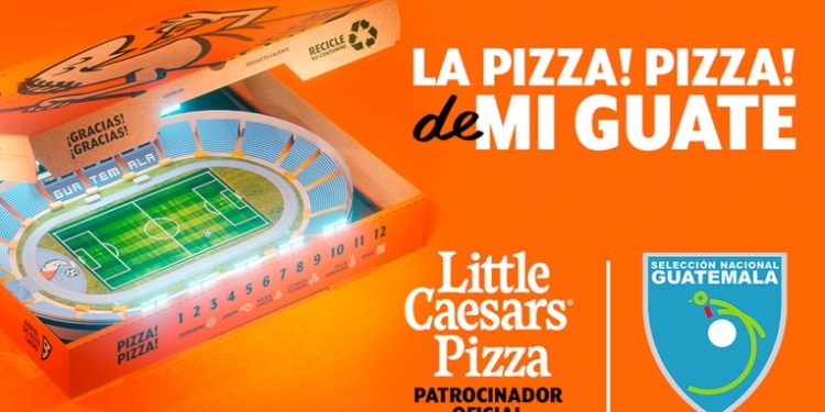 Little Caesars nuevo patrocinador de la selección nacional de futbol de Guatemala