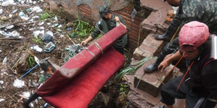 Lluvias en Honduras dejan siete muertos y miles de damnificados