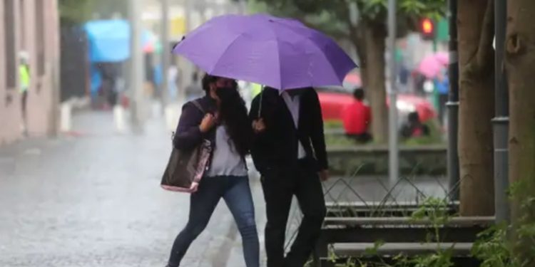 Lluvias incrementaran en el paí­s a partir de este martes