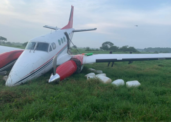 Localizan avioneta en La Barrita, Retalhuleu