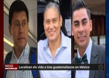 Localizan sin vida a tres guatemaltecos en México