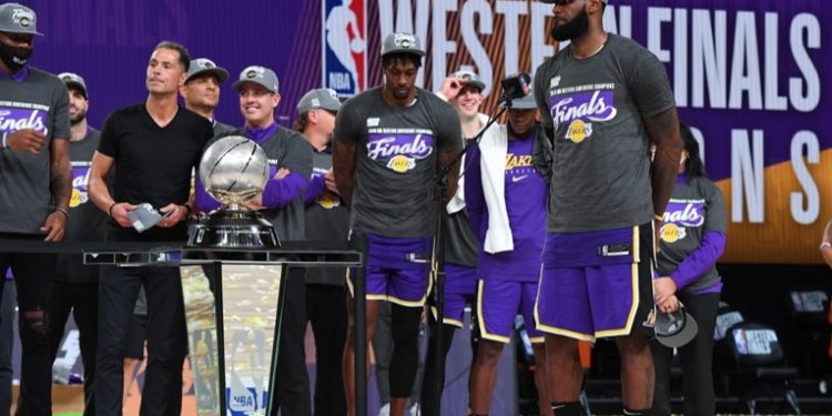 Los Lakers, campeones de la NBA