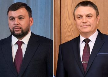 Los lí­deres de Donetsk y Lugansk piden a Putin reconocer la independencia de las dos repúblicas autoproclamadas