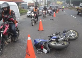 Los motoristas protagonizan la mayorí­a de accidentes en distintas partes del paí­s