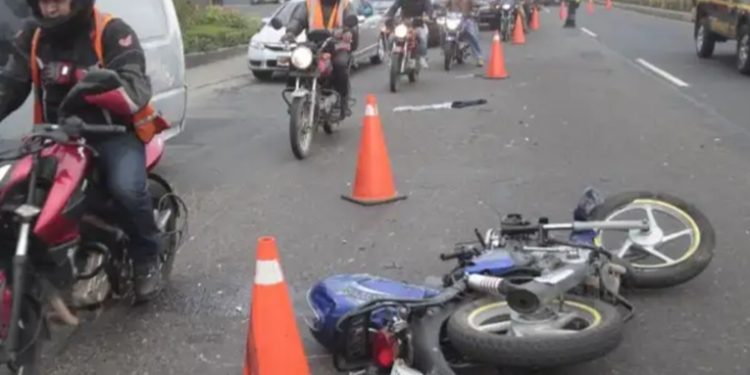 Los motoristas protagonizan la mayorí­a de accidentes en distintas partes del paí­s