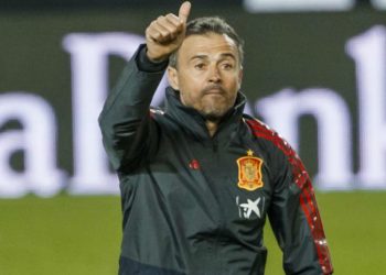 Luis Enrique ya tiene a los futbolistas de la selección española de fútbol concentrados en Las Rozas