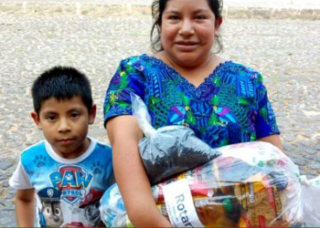 Más de 100 familias recibirán donación de alimentos en municipios de Chiquimula y Huehuetenango