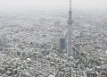 Más de 100 vuelos cancelados por fuerte nevada en Tokio