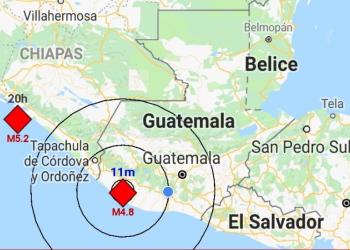 Más de 15 sismos durante este fin de semana se registraron en el paí­s.