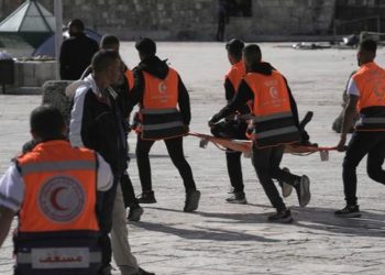 Más de 300 heridos en en choques en Explanada de las Mezquitas de Jerusalén en 15 dí­as