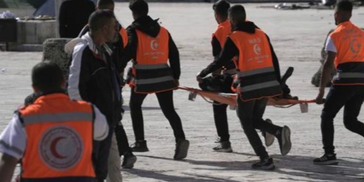 Más de 300 heridos en en choques en Explanada de las Mezquitas de Jerusalén en 15 dí­as