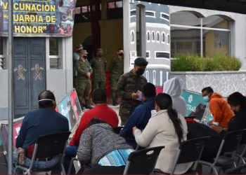 Más de 4,000 personas fueron vacunadas en Campo Marte y Guardia de Honor