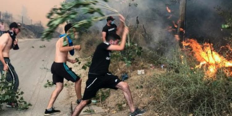 Más de 40 muertos en incendios que arrasan norte de Argelia