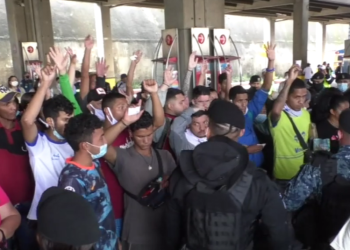 Más de cuatrocientos migrantes venezolanos fueron ubicados en la Central de Mayoreo zona 12