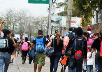 Más de 1,300 migrantes han sido interceptados por la autoridades en el paí­s en Â la última semana