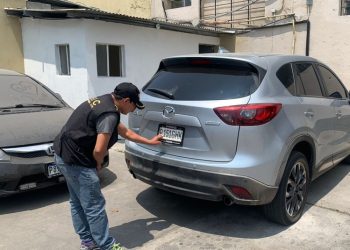 Más de mil 800 vehículos recuperados en lo que va del año por la PNC