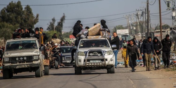 Más del 85 % de la población de la Franja de Gaza es desplazada por la guerra