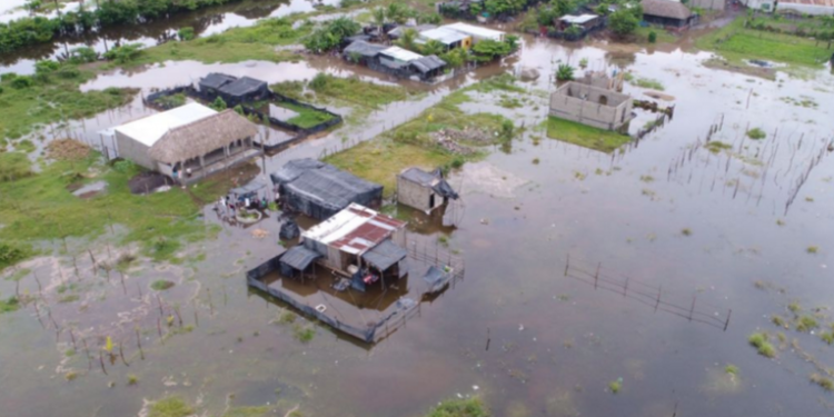 Máxima alerta en el departamento de Escuintla por inundaciones provocadas por intensas lluvias