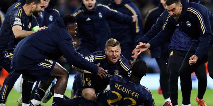 Manchester City (3) 1-1 (4) Real Madrid: el conjunto blanco aguanta el asedio y pasa a semis por penaltis