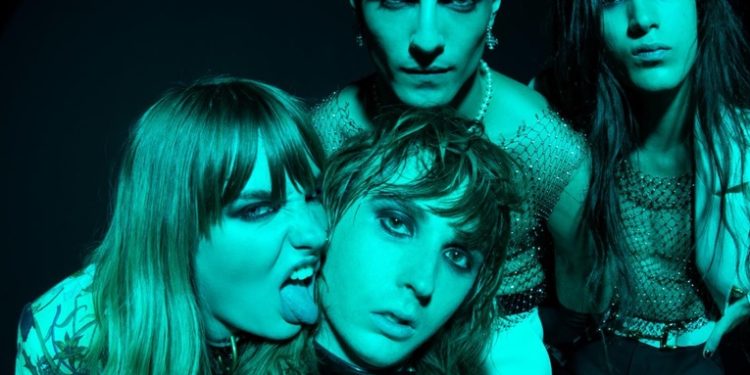 MANESKIN llega a la cima de la lista radial de la música alternativa en Estados Unidos.