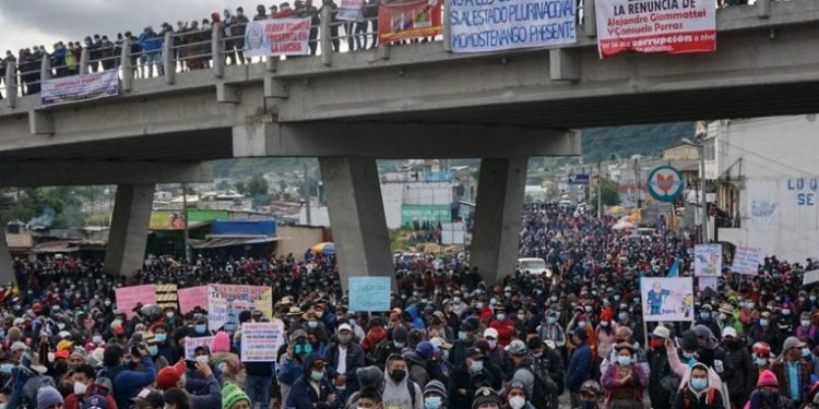 Manifestantes anuncian para este lunes bloques en 38 puntos del país
