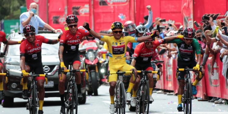 Mardoqueo Vásquez campeón de la Vuelta Ciclí­stica a Guatemala