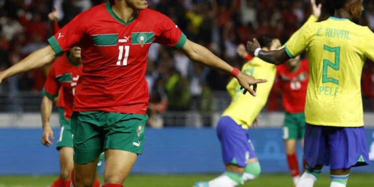 Marruecos alarga su 'modo Mundial' y sorprende a Brasil