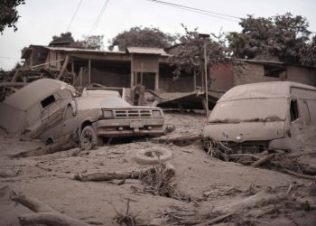 Mas de 160 familias resultaron afectadas por la erupción del volcán de fuego en el año 2018