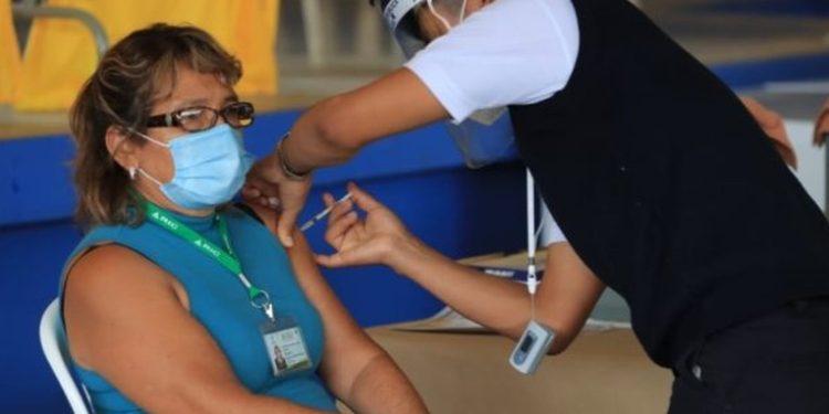 Mas de cien mil maestros han sido vacunados